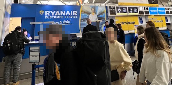 Ryanair　カスタマーサービス