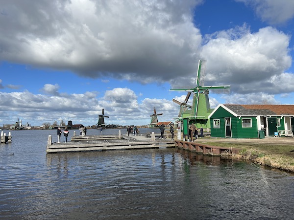 オランダ　風車