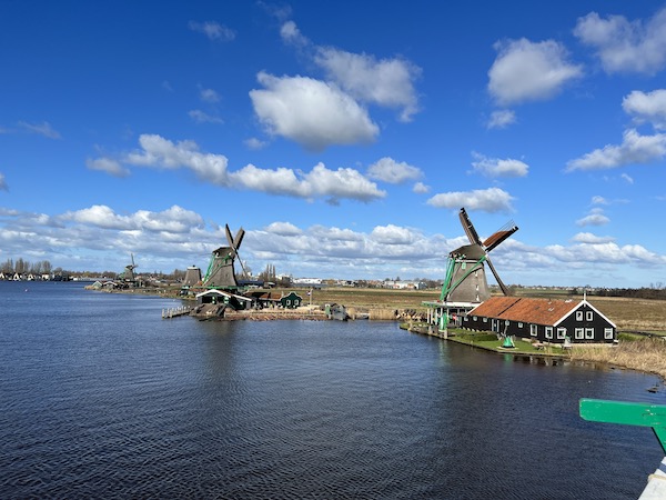 オランダ　風車からの景色