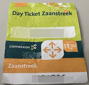 オランダ　風車　チケット