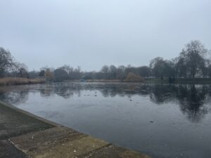 ロンドン　冬　憂鬱